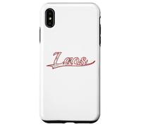Custodia per iPhone XS Max Laos Southeast Asia Heritage Pride Vintage Varsity