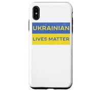 Custodia per iPhone XS Max Le vite ucraine contano gratis Ucraina Libertà Pace Solidarietà
