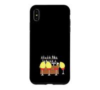 Custodia per iPhone XS Max Lemon bar, divertente gioco di agrumi e frutta per gli amanti dei dolci