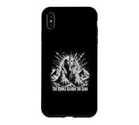 Custodia per iPhone XS Max L'enigma guardia la piramide della sfinge di sabbia