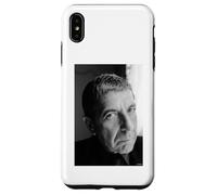 Custodia per iPhone XS Max Leonard Cohen Hallelujah Ritratto di cantautore di AJ Barratt