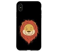 Custodia per iPhone XS Max Leone strizza l'occhio Lion Mane Africa