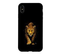 Custodia per iPhone XS Max Leopard Zoo Stalking Big Cat Wildlife Amante Art