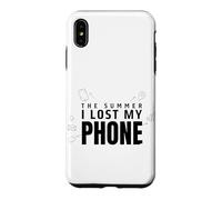 Custodia per iPhone XS Max L'estate ho perso il mio telefono divertente atmosfera retrò