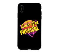 Custodia per iPhone XS Max Let's Get Physical 80s Costume Party Retro anni Ottanta Allenamento
