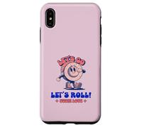 Custodia per iPhone XS Max Let's Go Let's Roll Sushi Love (Grafica divertente)