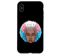 Custodia per iPhone XS Max Lgbtq Afroamericano Transgender Afro Rainbow Power