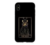 Custodia per iPhone XS Max LGBTQ Ally Tarocchi Card Pride Cat Rainbow Collar