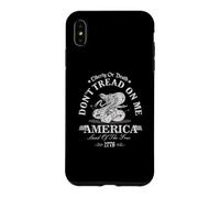 Custodia per iPhone XS Max LIBERTÀ O MORTE NON CALPESTARMI Orgoglioso patriottico 1776