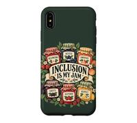 Custodia per iPhone XS Max L'inclusione è la mia i diversità per insegnanti di marmellata