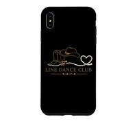 Custodia per iPhone XS Max Line Dance Country 5-6-7-8 Stile Western