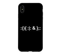 Custodia per iPhone XS Max Linux Fork Bomb Command Programmer Linux Admin