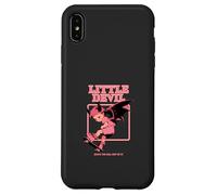 Custodia per iPhone XS Max Little Devil Skate The Hell Out Of It (Dichiarazione Skater)