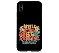 Custodia per iPhone XS Max Little Hands Big Potential Leader Kids Pride -