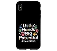 Custodia per iPhone XS Max Little Hands Big Potential Leader Kids Pride -