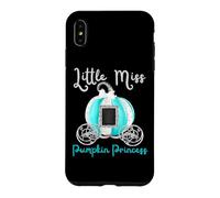 Custodia per iPhone XS Max Little Miss Pumpkin Princess Royal Carrozza divertente per bambina