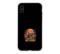 Custodia per iPhone XS Max Lo squalo di Halloween ti manda all'inferno su Ween Moon