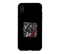 Custodia per iPhone XS Max LOKI Maschere Norse Trickster Dio Caos Serpente