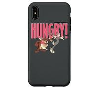 Custodia per iPhone XS Max Looney Tunes Bugs and Taz Hungry