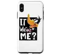 Custodia per iPhone XS Max Looney Tunes Daffy Duck It Was Me