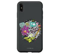 Custodia per iPhone XS Max Looney Tunes Daffy Duck The Flower