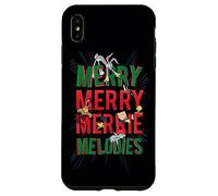 Custodia per iPhone XS Max Looney Tunes Merry Merry Melodies Christmas