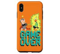 Custodia per iPhone XS Max Looney Tunes Porky and Daffy Game Over