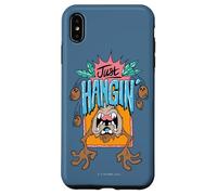 Custodia per iPhone XS Max Looney Tunes Taz Just Hanging