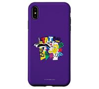 Custodia per iPhone XS Max Looney Tunes Tweety Slyvester Chase is On
