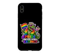 Custodia per iPhone XS Max L'orgoglio non va mai estinto T-Rex Gay-saurus