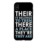 Custodia per iPhone XS Max Loro Ci Sono - Grammatica Inglese