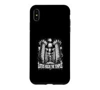 Custodia per iPhone XS Max Lotus Tiene Il Tempio Antichi Simboli Egizi