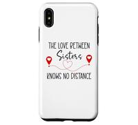 Custodia per iPhone XS Max Love Between Sisters Knows No Distance Big Sister Little Sis
