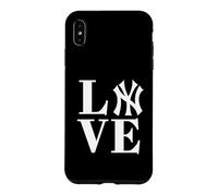 Custodia per iPhone XS Max Love NY New York Skyline Vintage Street Style Design
