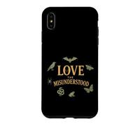 Custodia per iPhone XS Max Love The Misunderstood Bat Raven Cat Snake Spider Moth Frog