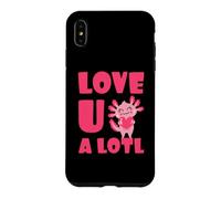 Custodia per iPhone XS Max Love U A Lotl Cuore Amore Dolce Kawaii Axolotl