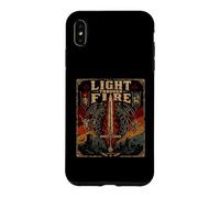Custodia per iPhone XS Max Luce Attraverso il Fuoco Armatura Cristiana Di Dio Fede