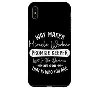 Custodia per iPhone XS Max Luce nella Tenebra: Fede e Speranza