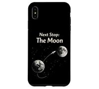 Custodia per iPhone XS Max Luna Viaggio Citazione Retro Spazio Avventura