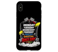 Custodia per iPhone XS Max Lunedì Martedì Giovedi Allenamento Qualifying Race Day