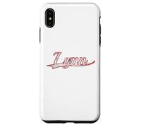 Custodia per iPhone XS Max Lynn Massachusetts North Shore Vintage Varsity Distressed