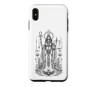 Custodia per iPhone XS Max Maat Feather Verità Antico Egitto Equilibrio Mito Arte