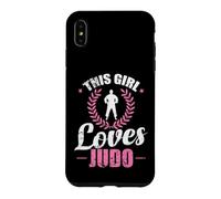 Custodia per iPhone XS Max Maestria sul tappeto Questa ragazza ama il judo