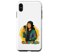 Custodia per iPhone XS Max maglia mona lisa style design