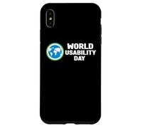 Custodia per iPhone XS Max Maglia per la Giornata Mondiale dell'Usabilità - Giorn