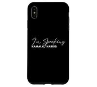 Custodia per iPhone XS Max Maglietta con Kamala Harris 2024 Elezioni I'm Speaking Kamala Har