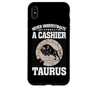 Custodia per iPhone XS Max Mai sottovalutare un cassiere nato come Toro
