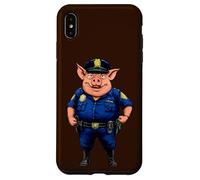 Custodia per iPhone XS Max maiali polizia