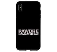 Custodia per iPhone XS Max Maligator Dad Belgian Malinois Dog Owner