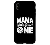 Custodia per iPhone XS Max Mama Of The Sweet One Biscotti E Latte 1 ° Compleanno Famiglia